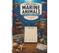 The Best Marine Animals Word Search Puzzle Book: Word Search puzzles with easy to read print about marine animals, ocean life, and sea creatures and ... for Vacations, Holidays and free Times |