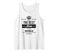 The Best Mom In The World Mother's Day for Mum Moms Mother Camiseta sin Mangas