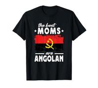 The Best Moms are Angolan Mother's Day Angola Flag Camiseta