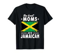 The Best Moms are Jamaican Mother's Day Jamaica Flag Camiseta