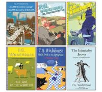 The Best of Wodehouse - Juego de 6 libros de P.G. Wodehouse (The Code of the Woosters, Uncle Fred in the Springtime, Blandings Castle, Something Fresh, Joy in the Morning & The Inimitable Jeeves)