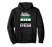 The Best Papas are Syrian Father's Day New Syria Flag Sudadera con Capucha