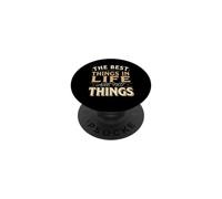The Best Things In Life Are Not Things Mentalidad agradecida PopSockets PopGrip Adhesivo