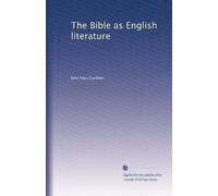 The Bible as English literature