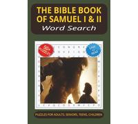 The Bible Book of Samuel I & II Word Search Puzzle Book: Word Searches with Easy to Read Print about The Bible Book of Samuel I & II Word Search, ... | 50+ Puzzles. Gift for Vacations, Holiday