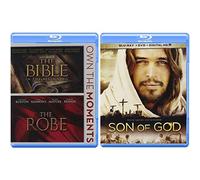 The Bible: In the Beginning / The Robe / Son of God Blu Ray Collection