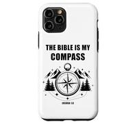 The Bible is My Compass - Joshua 1:8 Christian Faith Camping Carcasa para iPhone 11 Pro