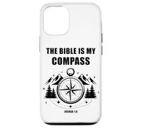 The Bible is My Compass - Joshua 1:8 Christian Faith Camping Carcasa para iPhone 12/12 Pro