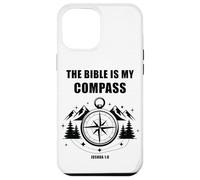 The Bible is My Compass - Joshua 1:8 Christian Faith Camping Carcasa para iPhone 12 Pro MAX