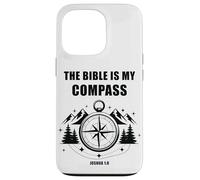 The Bible is My Compass - Joshua 1:8 Christian Faith Camping Carcasa para iPhone 13 Pro