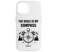 The Bible is My Compass - Joshua 1:8 Christian Faith Camping Carcasa para iPhone 14