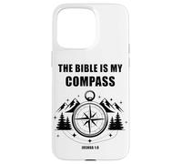 The Bible is My Compass - Joshua 1:8 Christian Faith Camping Carcasa para iPhone 15 Pro MAX