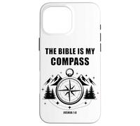 The Bible is My Compass - Joshua 1:8 Christian Faith Camping Carcasa para iPhone 16 Pro MAX