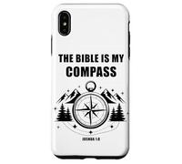 The Bible is My Compass - Joshua 1:8 Christian Faith Camping Carcasa para iPhone XS MAX