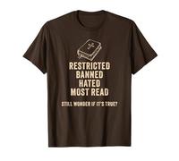 The Bible: Restricted, Banned, Hated, Most Read Camiseta