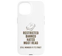 The Bible: Restricted, Banned, Hated, Most Read Carcasa para iPhone 15