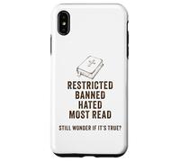 The Bible: Restricted, Banned, Hated, Most Read Carcasa para iPhone XS MAX