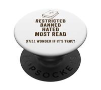 The Bible: Restricted, Banned, Hated, Most Read PopSockets PopGrip Adhesivo