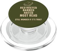 The Bible: Restricted, Banned, Hated, Most Read PopSockets PopGrip para MagSafe