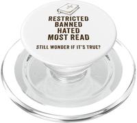 The Bible: Restricted, Banned, Hated, Most Read PopSockets PopGrip para MagSafe