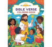 The Bible Verse Coloring Book For Kids: 40 Scripture Coloring Pages + 5 Bible Crosswords for Kids | Ages 5-10 | Christian Activities