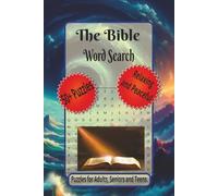 The Bible Word Search Book: Word Searches with Easy to Read Print about Faith-Filled Christmas, Holiday Blessings, The Bible and More| 6 x 9 inches , ... (Christian Word Search Collection)