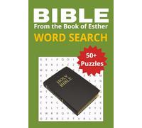 The Bible Word Search - From the Book of Esther: Explore One of the Bible’s Most Heroic Stories-One Puzzle at a Time | 6 x 9 inches | 50+ Puzzles, 110 pages