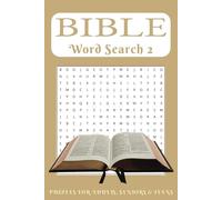 The Bible Word Search Puzzle Book 2: Word Searches with Easy to Read Print about The Bible, Biblical Words | 6 x 9 inches, 110 pages | 50+ puzzles... Gift for Vacations, Holidays and Free Times