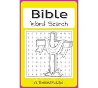 The Bible word search puzzle Book: 6"x9" easy to read worch search about the bible and Jesus , 55 puzzles 110 pages