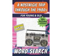 The Big 1980s Word Search Puzzle Book: Word Searches with Easy to Read Print inspired by the Culture of the 1980s | 6x9 inches, 111 pages | 55 A Retro ... Evenings & Puzzle for Kids, Adults & Seniors