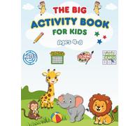 The Big Activity Book for Kids: A Fun Workbook with Mazes, Coloring Pages, Word Search, and Bingo for Children Ages 4-8