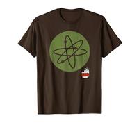 The Big Bang Theory Bang Icon Camiseta, Hombre, Marrón, S