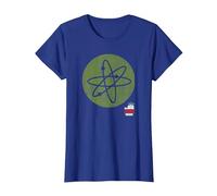 The Big Bang Theory Bang Icon Camiseta, Mujer, Azul Real, XS
