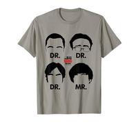 The Big Bang Theory Doctors & Mr Camiseta