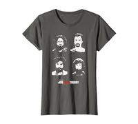 The Big Bang Theory Expedition Beards Camiseta, Mujer, Asfalto, XXL