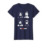 The Big Bang Theory Expedition Beards Camiseta, Mujer, Azul Marino, 3XL