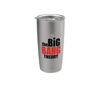The Big Bang Theory Logo Vaso térmico de acero inoxidable de doble pared