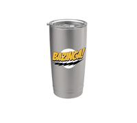 The Big Bang Theory Sheldon Bazinga Vaso térmico de acero inoxidable de doble pared