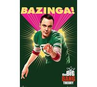 The Big Bang Theory Sheldon Cooper TV Series - Póster de pared (tamaño A4)