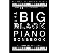 Gran cancionero negro de piano – Más de 60 piezas populares arregladas para piano solo