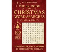 The Big Book of Christmas Word Searches (Gary Matter Labs): 100 Puzzles, 1200+ Words to Celebrate the Holidays