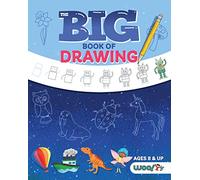 The Big Book of Drawing: Over 500 Drawing Challenges for Kids and Fun Things to Doodle (How to draw for kids, Children’s drawing book) (Woo! Jr. Kids Activities Books)