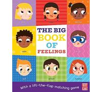 The Big Book of Feelings: A board book with a lift-the-flap matching game