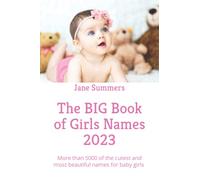 The BIG Book of Girls Names 2023: More than 5000 of the cutest and most beautiful names for baby girls - perfect pregnancy / maternity present / gift (The Big Books of Baby Names)