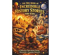 The Big Book of Incredible History Stories for Kids: A Collection of Epic Heroes, Daring Discoveries, and Legendary Moments: A Captivating Journey Through History for Curious Kids Ages 8-12