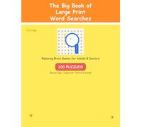 The Big Book of Large Print Word Searches