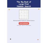 The Big Book of Number Searches: 100 Brain-Boosting Puzzle Challenges
