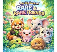 The Big Book of Rare & Rare Friends: A Beautiful Educational Wildlife Book for Kids Featuring Rare and Endangered Animals with Fun Facts and Colorful Illustrations