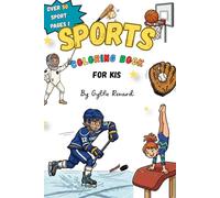 The Big Book of Sports: Bold & Easy Sports Coloring Book with Football, Tennis, Swimming, Polo, and More! Simple Designs for Toddlers, Boys, Girls, and Beginners