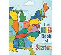 The BIG Book of States: USA-Themed Fun State Facts, Word Puzzles, Mazes, and Coloring Pages| 8in x 10in, 284 Pages | Great for Road Trips and At Home Adventures